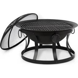 Blumfeldt Pentos 2-in-1 Fire Bowl Ã73cm Spark Protection Ã60cm